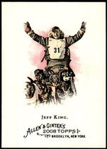 2008 Topps Allen & Ginter #202 Jeff King