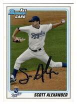 2010 Bowman Draft Prospects #BDPP53 Scott Alexander