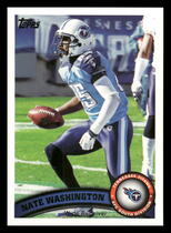 2011 Topps Base Set #148 Nate Washington