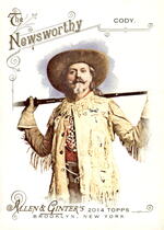 2014 Topps Allen & Ginter #88 Buffalo Bill Cody