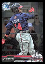 2017 Bowman Chrome Draft #BDC-160 Kevin Maitan