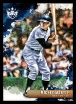 2019 Panini Diamond Kings #15 Mickey Mantle