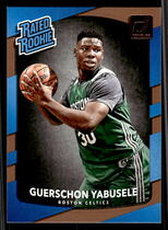 2017 Donruss Base Set #154 Guerschon Yabusele