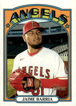 2021 Topps Heritage #219 Jaime Barria
