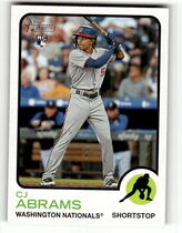 2022 Topps Heritage High Number #501 Cj Abrams