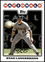 2008 Topps Update #UH87 Ryan Langerhans