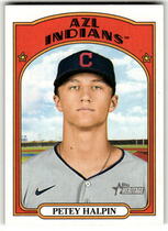 2021 Topps Heritage Minor League #41 Petey Halpin