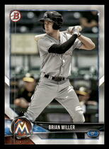 2018 Bowman Draft #BD-132 Brian Miller