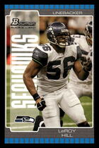 2005 Bowman Base Set #253 Leroy Hill