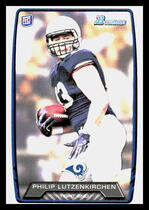 2013 Bowman Base Set #141 Philip Lutzenkirchen