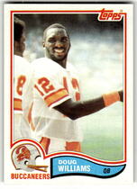 1982 Topps Base Set #508 Doug Williams