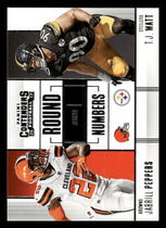 2017 Panini Contenders Round Numbers #RN-3 Jabrill Peppers|T.J. Watt
