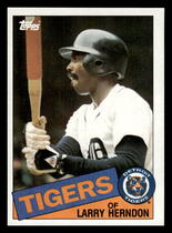 1985 Topps Base Set #591 Larry Herndon