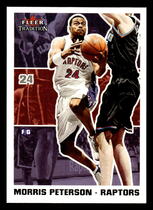 2003 Fleer Tradition #219 Morris Peterson