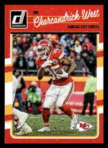 2016 Donruss Base Set #145 Charcandrick West