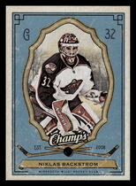2009 Upper Deck Champ's #54 Niklas Backstrom