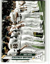 2020 Topps Base Set #73 Oakland Athletics Team Card