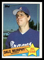 1985 Topps Base Set #716 Dale Murphy