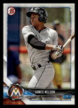 2018 Bowman Prospects #BP33 James Nelson