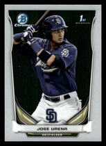 2014 Bowman Chrome Prospects Series 2 #BCP45 Jose Urena