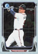 2014 Bowman Chrome #43 Freddie Freeman