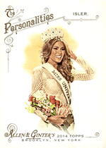 2014 Topps Allen & Ginter #254 Maria Gabriela Isler