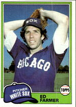 1981 Topps Base Set #36 Ed Farmer