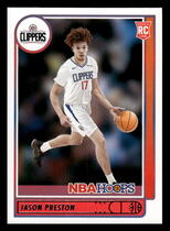 2021 Panini NBA Hoops #242 Jason Preston