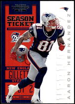2012 Panini Contenders #57 Aaron Hernandez