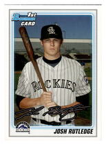 2010 Bowman Draft Prospects #BDPP9 Josh Rutledge