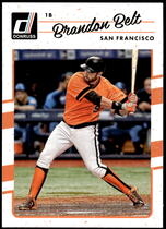 2017 Donruss Base Set #143 Brandon Belt