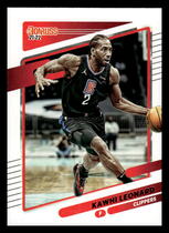 2021 Donruss Base Set #136 Kawhi Leonard
