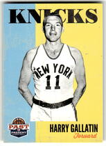 2011 Panini Past and Present #186 Harry Gallatin