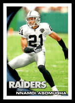 2010 Topps Base Set #193 Nnamdi Asomugha