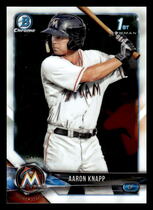 2018 Bowman Chrome Prospects #BCP5 Aaron Knapp
