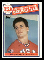 1985 Topps Base Set #399 John Marzano