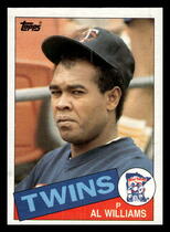 1985 Topps Base Set #614 Al Williams