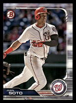2019 Bowman Base Set #92 Juan Soto