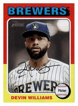 2024 Topps Heritage #330 Devin Williams