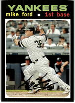 2020 Topps Heritage #358 Mike Ford