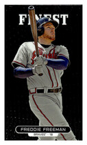 2013 Finest Base Set #83 Freddie Freeman