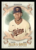 2021 Topps Allen & Ginter #200 Andrelton Simmons