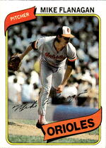 1980 Topps Base Set #640 Mike Flanagan