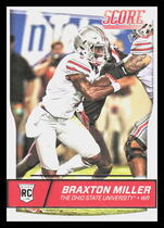 2016 Score Base Set #371 Braxton Miller