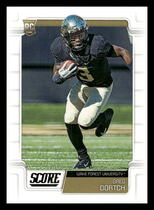 2019 Score Base Set #435 Greg Dortch