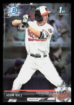 2017 Bowman Chrome Draft #BDC-55 Adam Hall