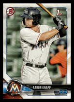 2018 Bowman Prospects #BP5 Aaron Knapp