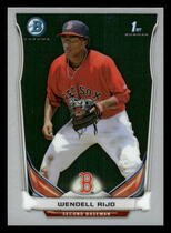 2014 Bowman Chrome Prospects #BCP12 Wendell Rijo