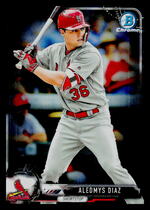 2017 Bowman Chrome #71 Aledmys Diaz