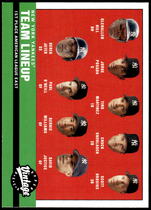 2001 Upper Deck Vintage #161 2000 Yankees Lineup